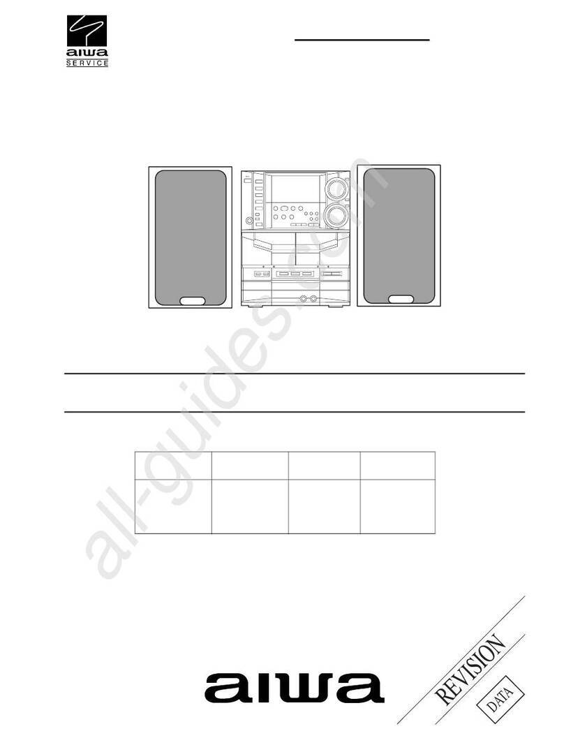Aiwa XR-DV826 Service manual