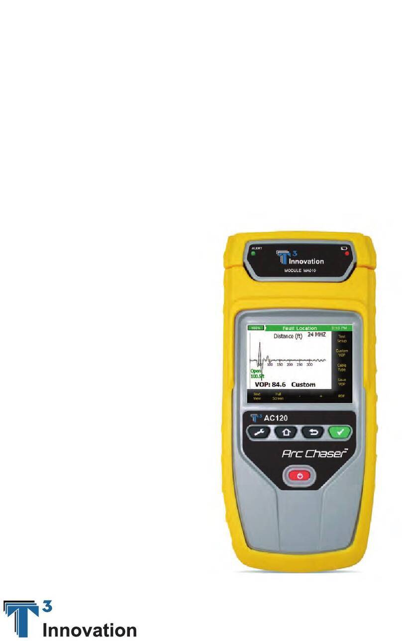 T3 Innovation Arc Chaser AC120 quick start guide