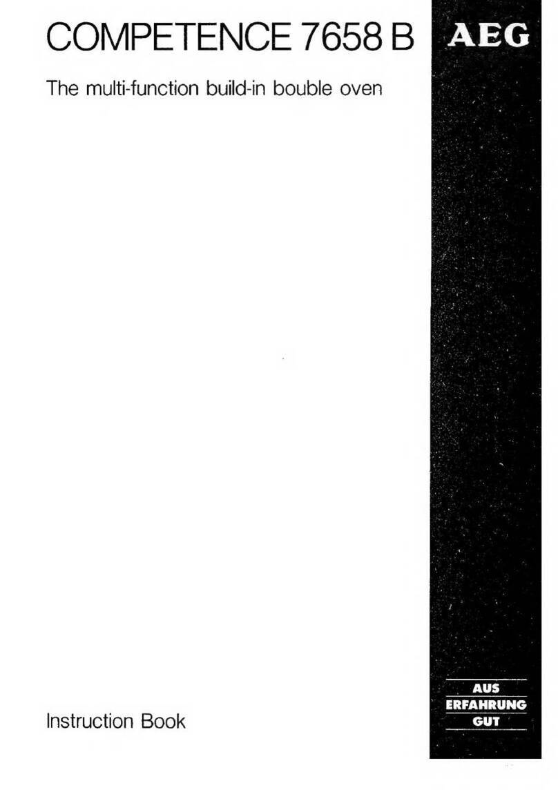 AEG COMPETENCE 7658 B User manual AEG COMPETENCE 7658 B User manual