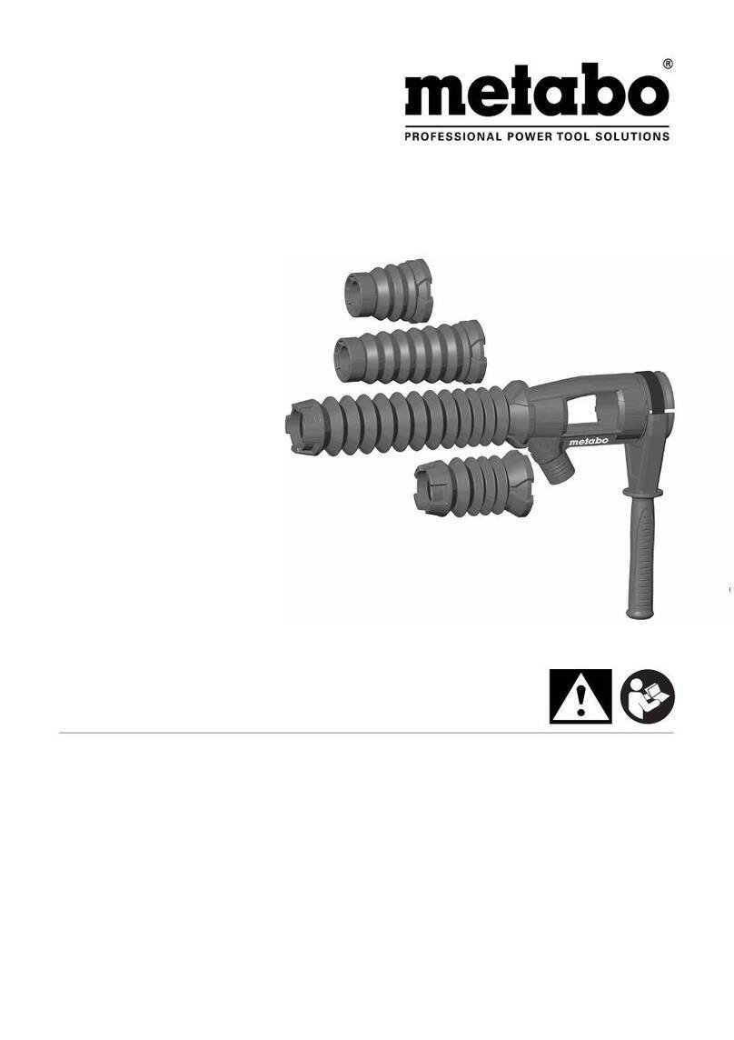 Metabo ESA max User manual