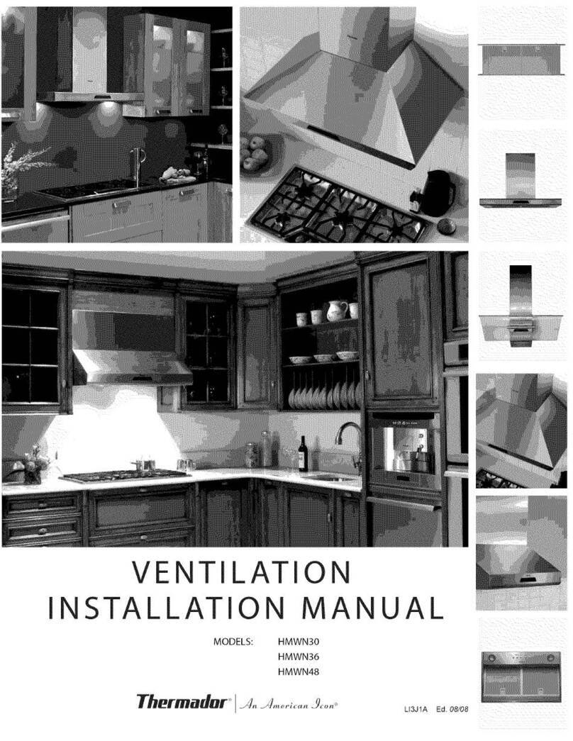 Thermador HMWN30 installation manual