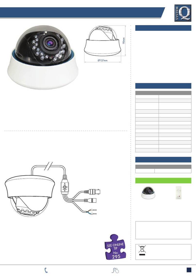 System Q CAM533UW quick start guide