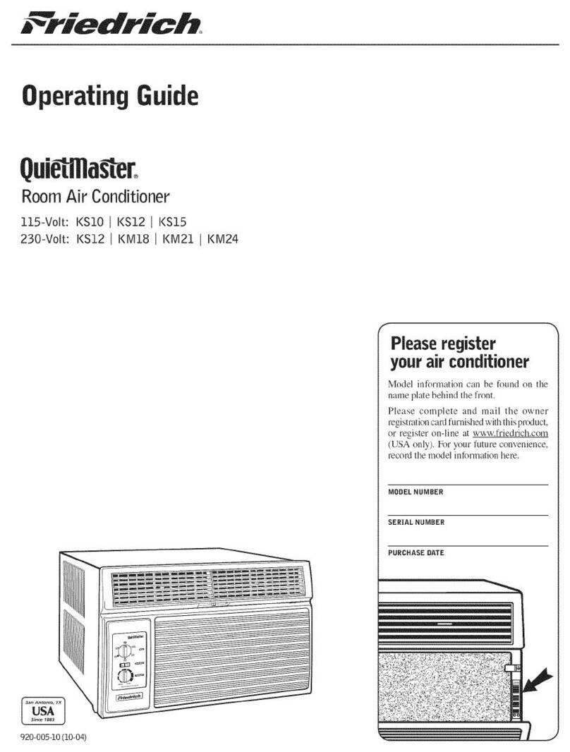 Friedrich QuietMaster KS10 User manual