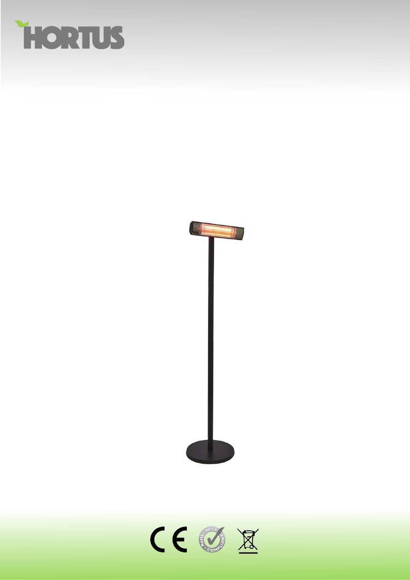 Hortus Golden tube ZHQ1580-S User manual