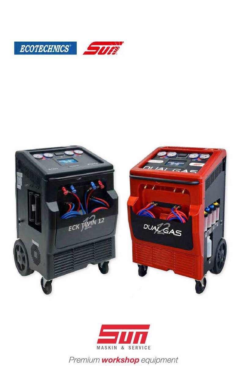 Ecotechnics SUN ECK TWIN 12 User manual