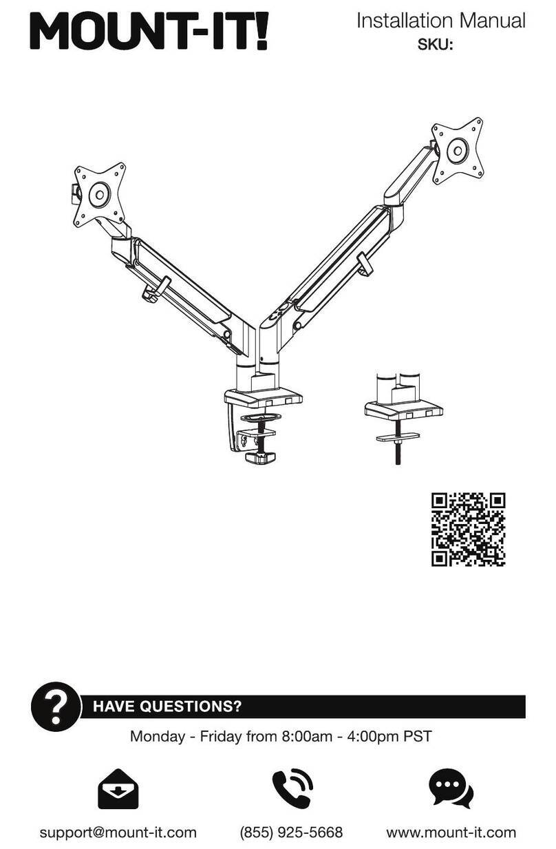 Mount-It! MI-4884B installation manual