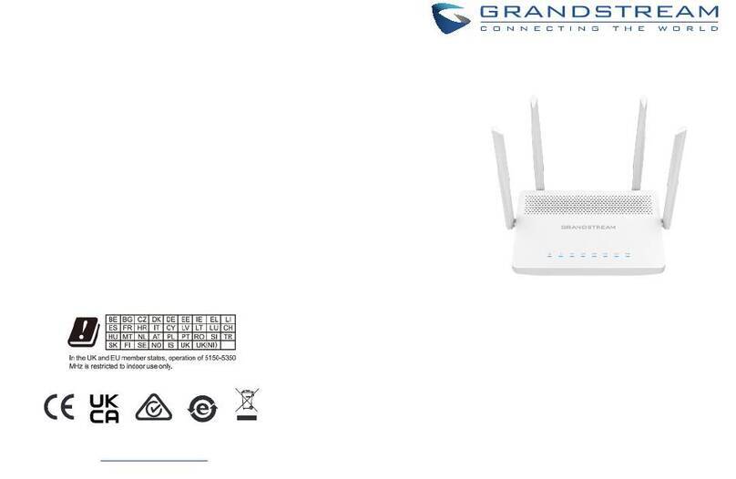 Grandstream Networks GWN7052 User manual