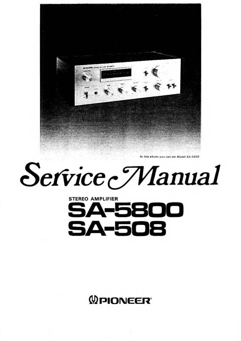 Pioneer SA-5800 User manual