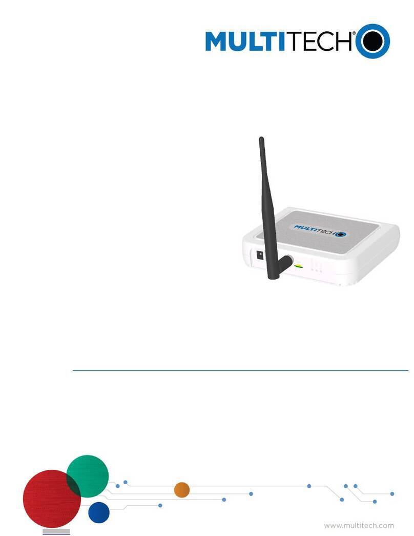 Multitech Conduit AP MTCAP-L4E1 User manual