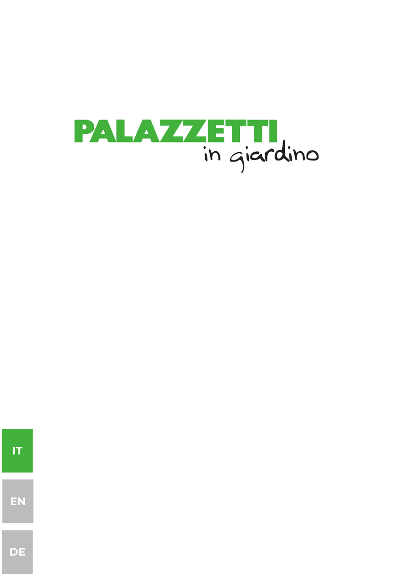 Palazzetti PATIO 64R Instructions for installation, use and maintenance manual