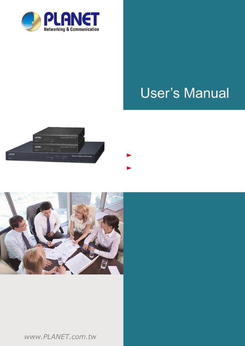 Planet Networking & Communication IPX-1100 User manual Planet Networking & Communication IPX-1100 User manual
