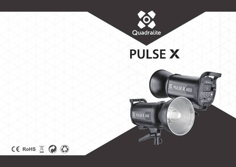 Quadralite PULSE X instruction manual