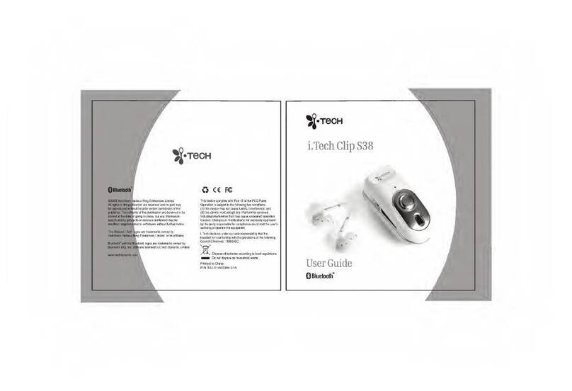 i. Tech Dynamic Clip S38 User manual