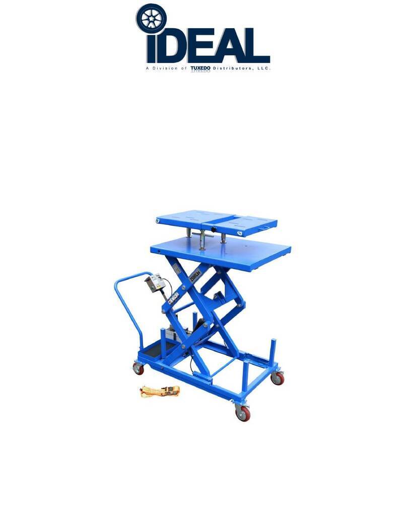 IDEAL LT-PT2500AH-X Assembly & operation manual