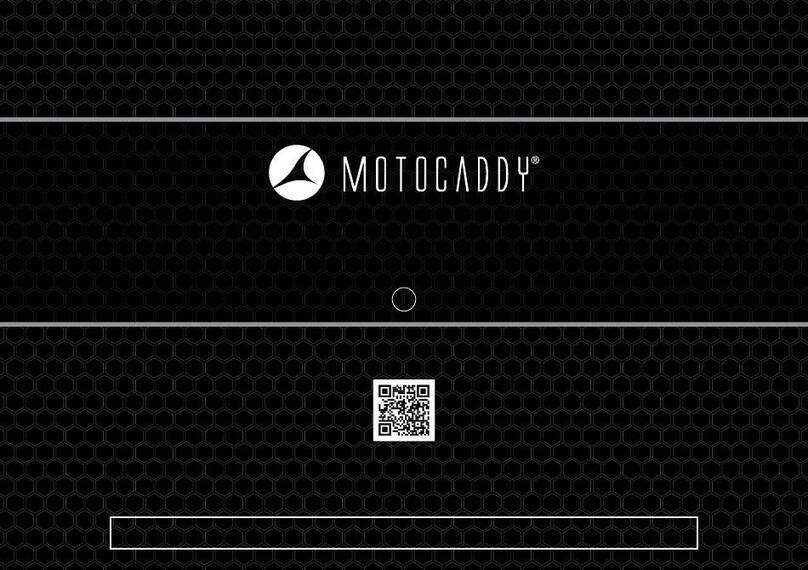 Motocaddy SE instruction manual