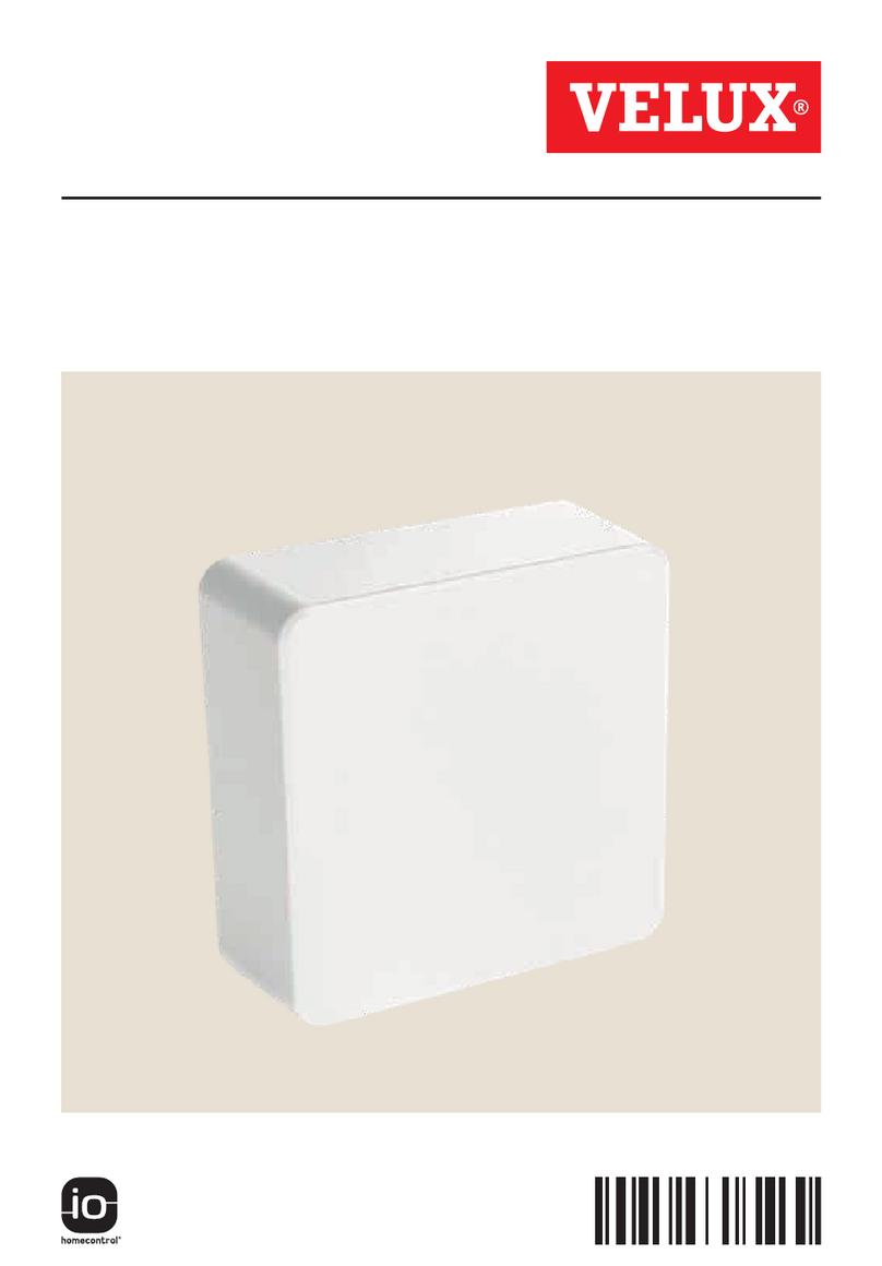 Velux KUX 110 User manual
