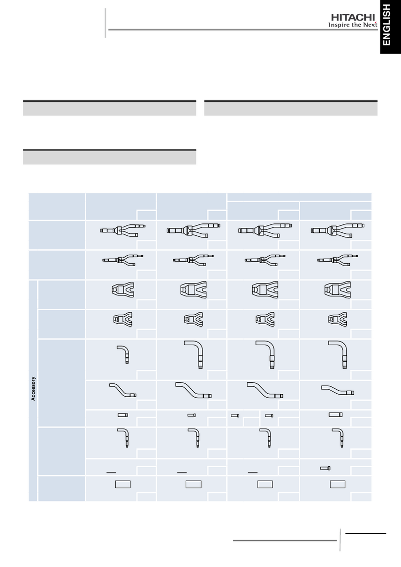 Hitachi MC-20AN installation manual