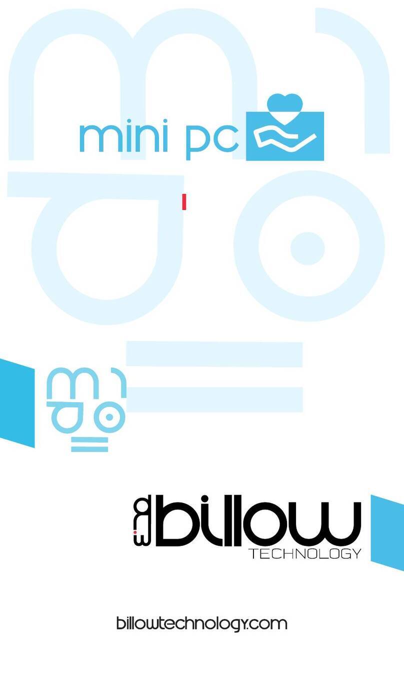 Billow XMINI user guide