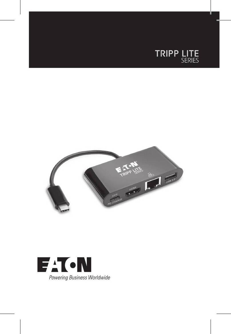 Eaton TRIPP LITE Series installation instructions