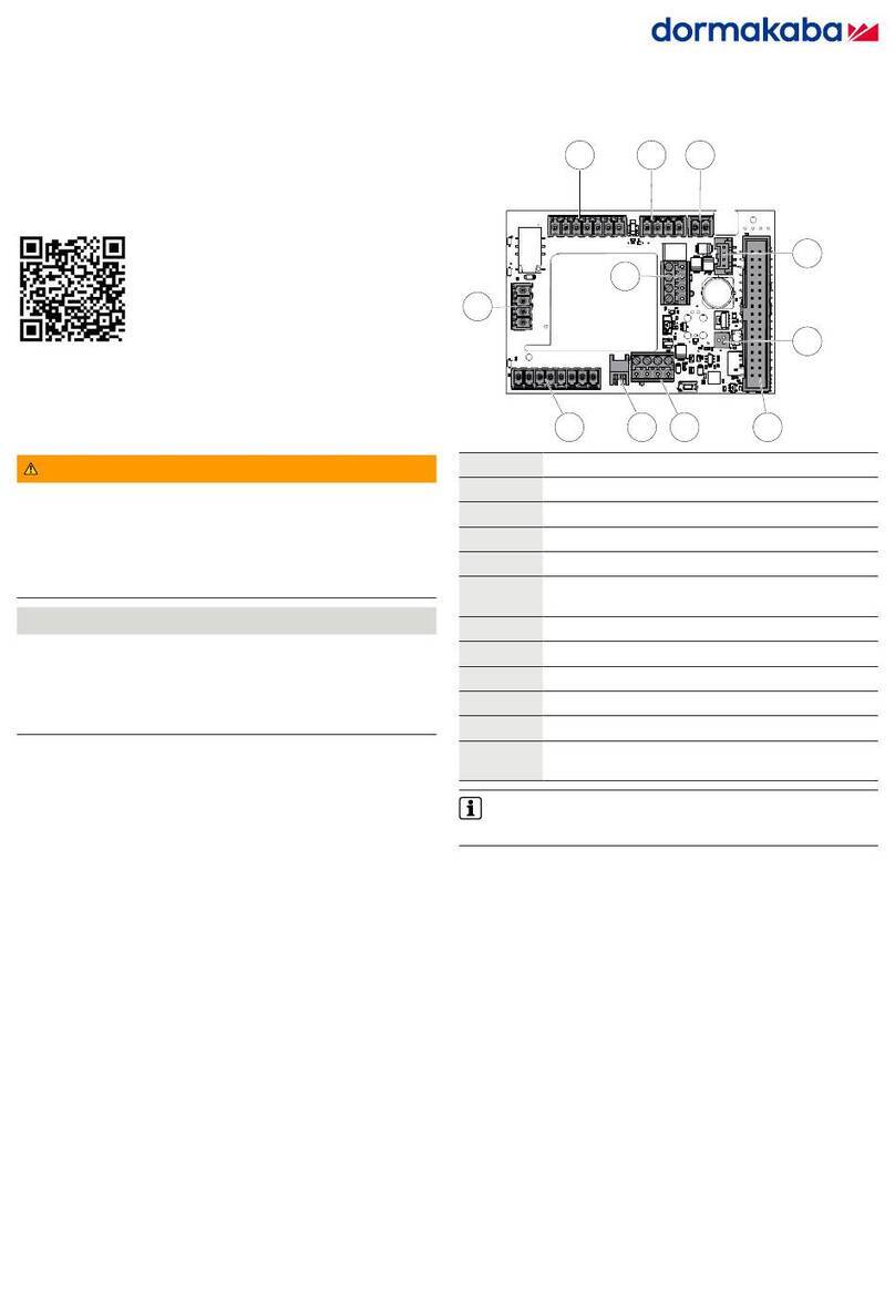 Dormakaba MotionIQ ED-CAN quick start guide