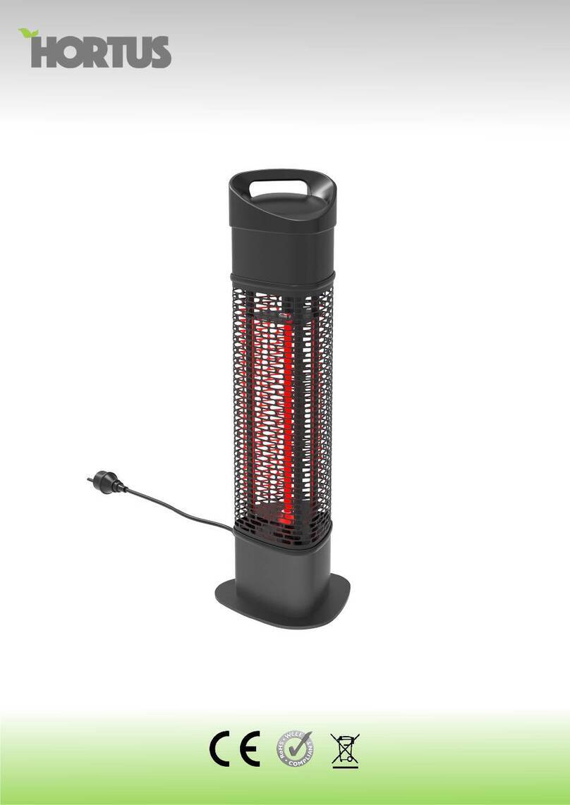 Hortus Golden Tube 211-402 User manual