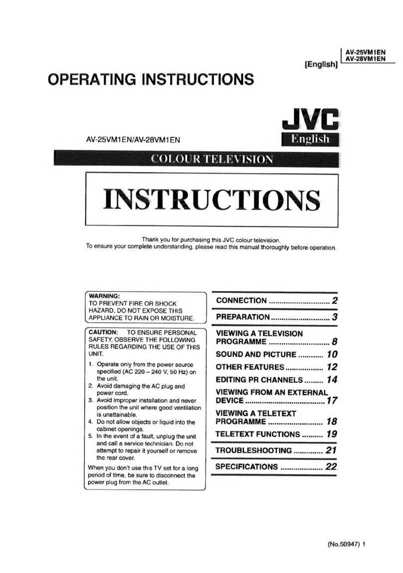 JVC AV-25VM1EN User manual