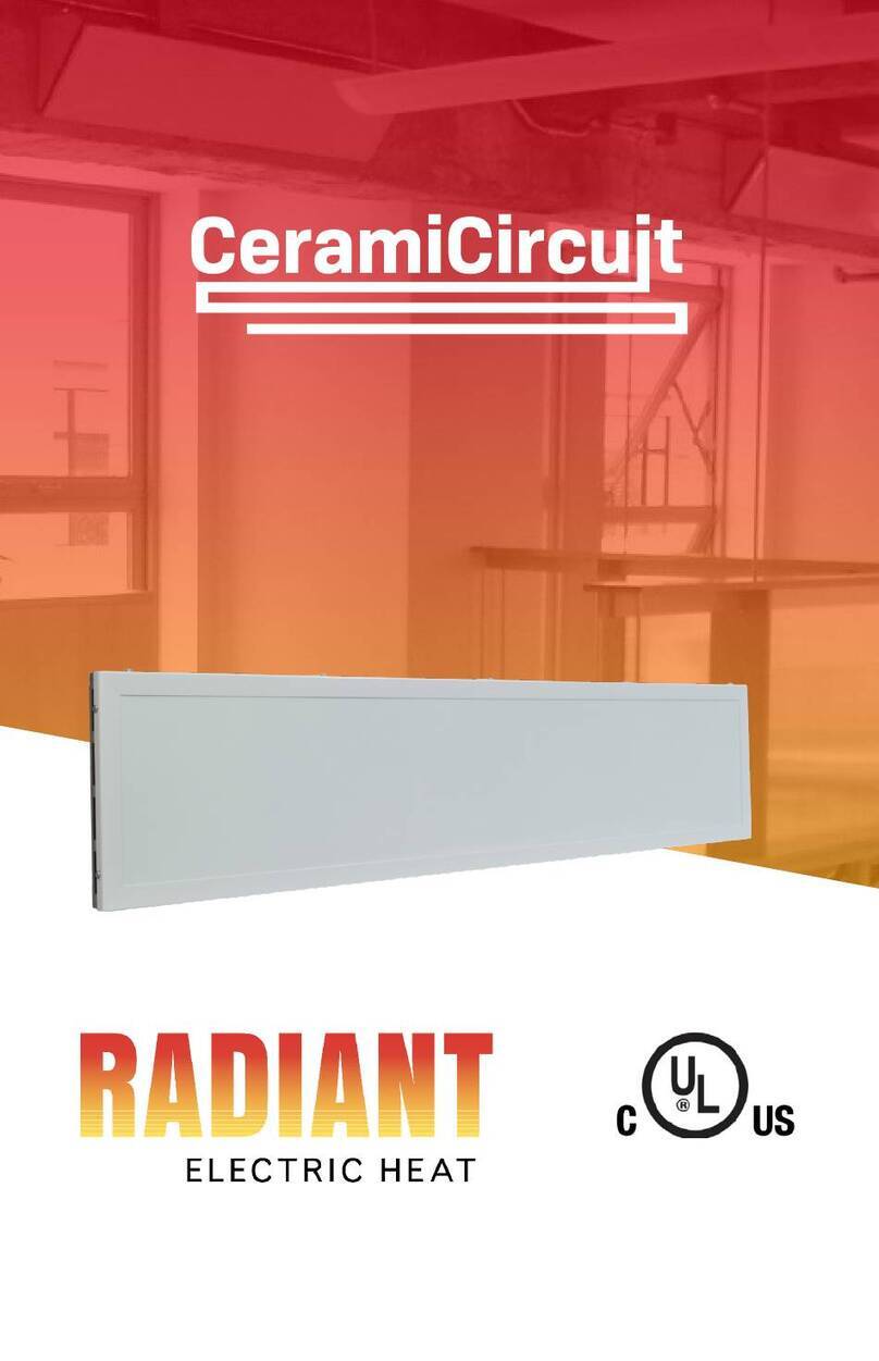 Radiant CeramiCircuit 632c Operation manual