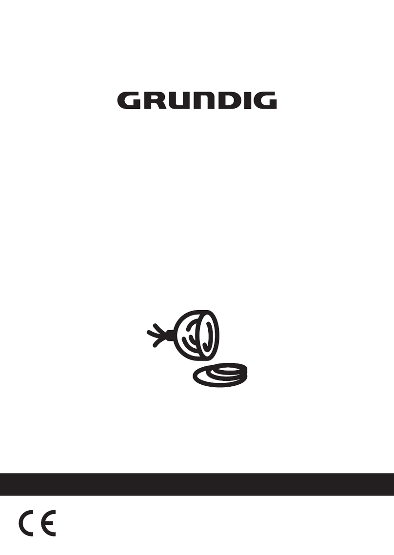 Grundig CH 7140 User manual