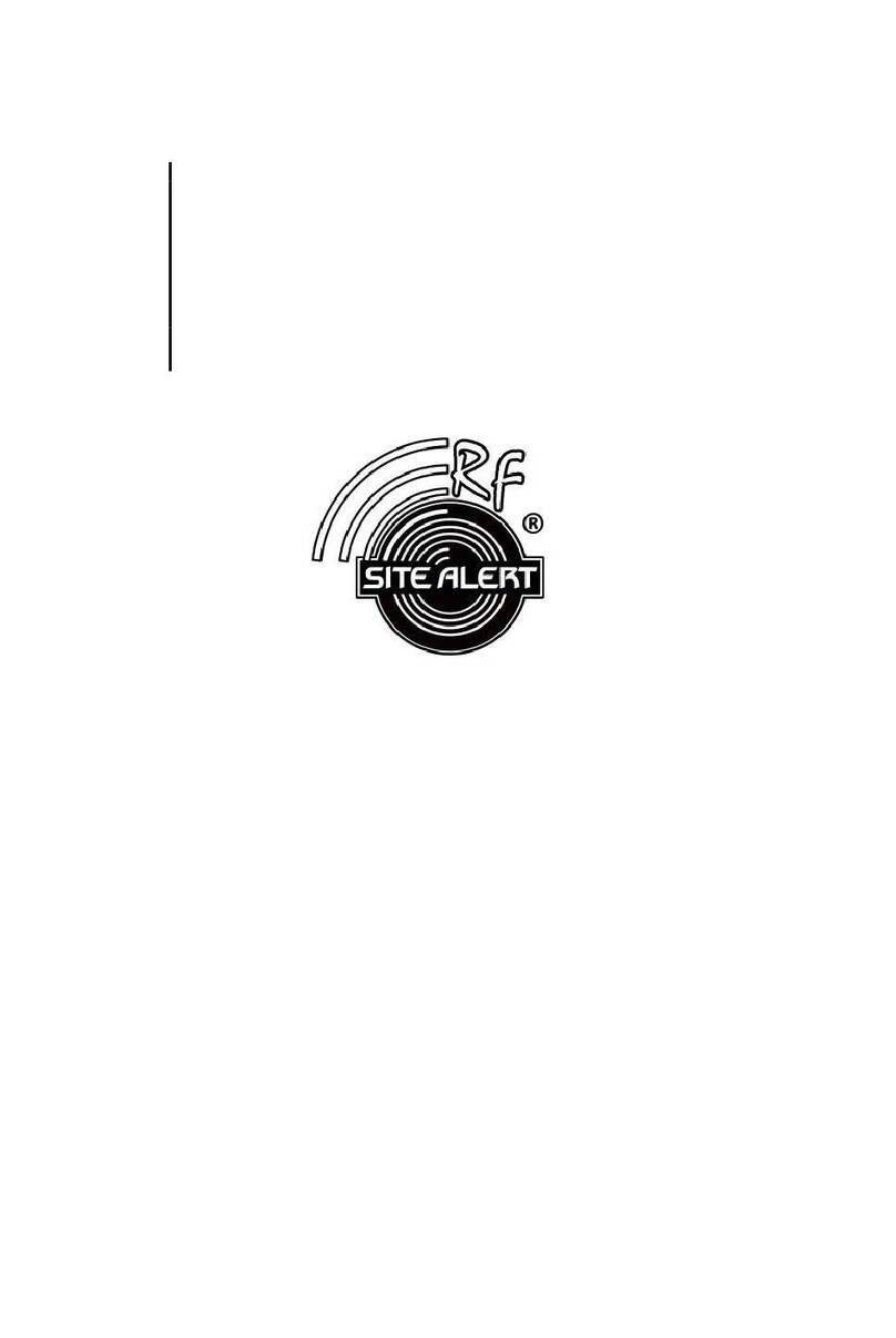 HOWLER SITE ALERT RF SA02M user manual