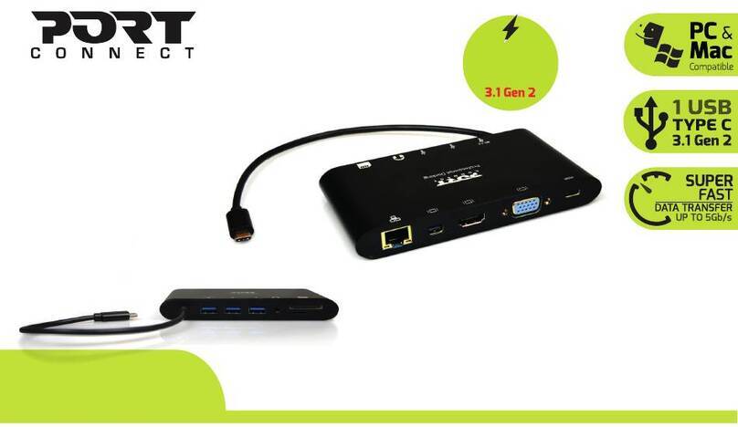 PORT CONNECT 901906 User manual