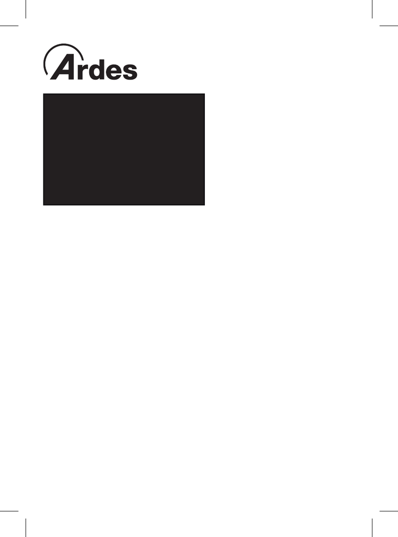 ARDES AR4P03 Instructions for use