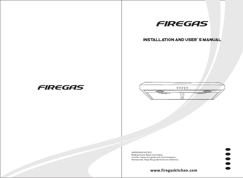 FIREGAS FGS-ESF25A1260AC Installation and user manual FIREGAS FGS-ESF25A1260AC Installation and user manual