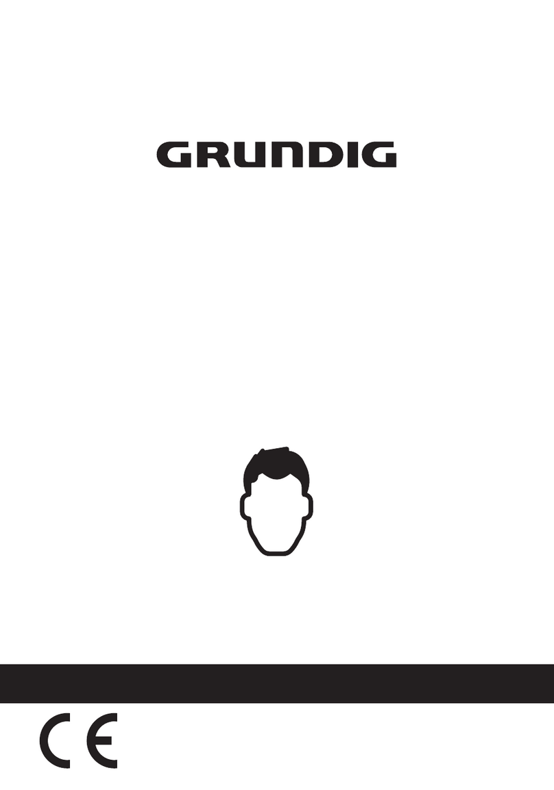 Grundig MT 3810 User manual