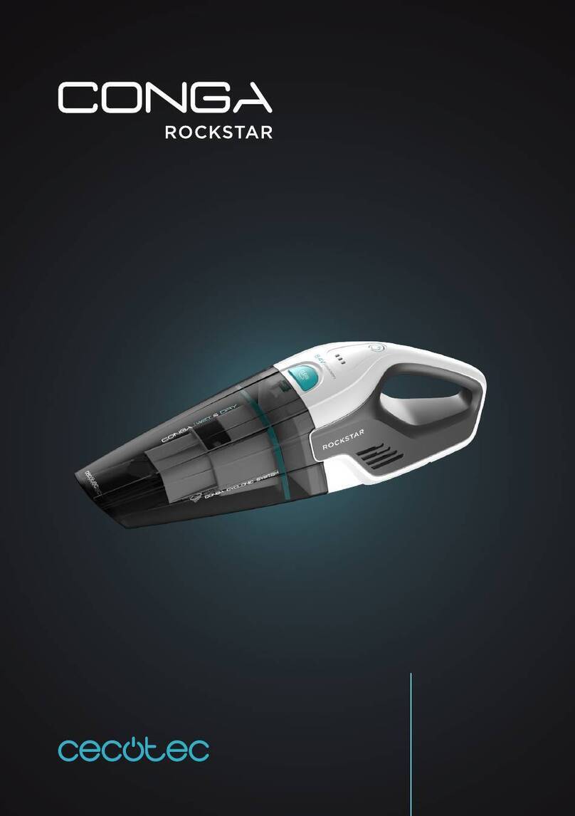 cecotec CONGA ROCKSTAR HAND 8,4V instruction manual