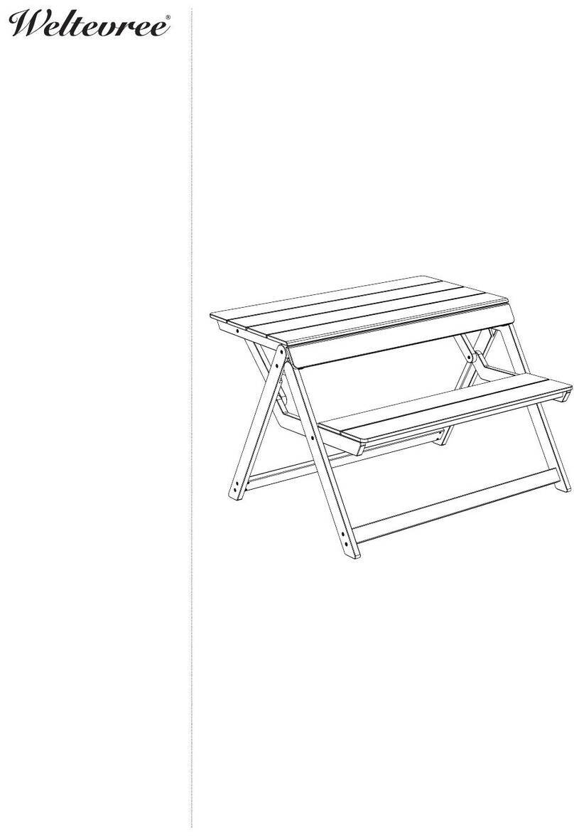 Weltevree folding picnic User manual