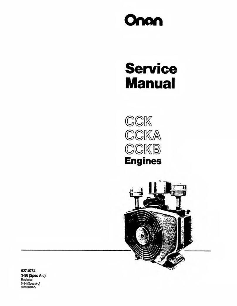 Onan CCK User manual Onan CCK User manual
