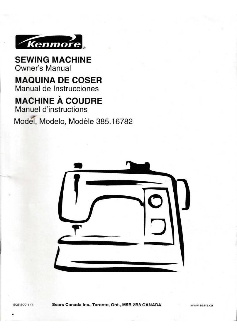 Kenmore 385.16782 owner's manual