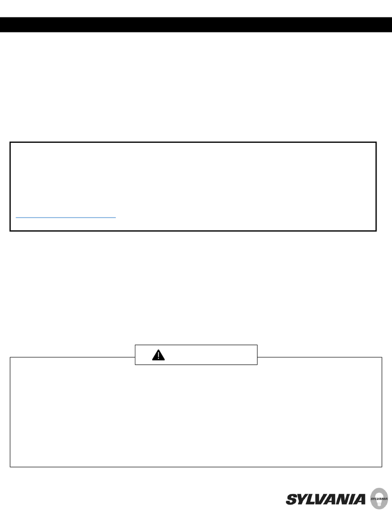 Sylvania DULUX SubstiTUBE User manual