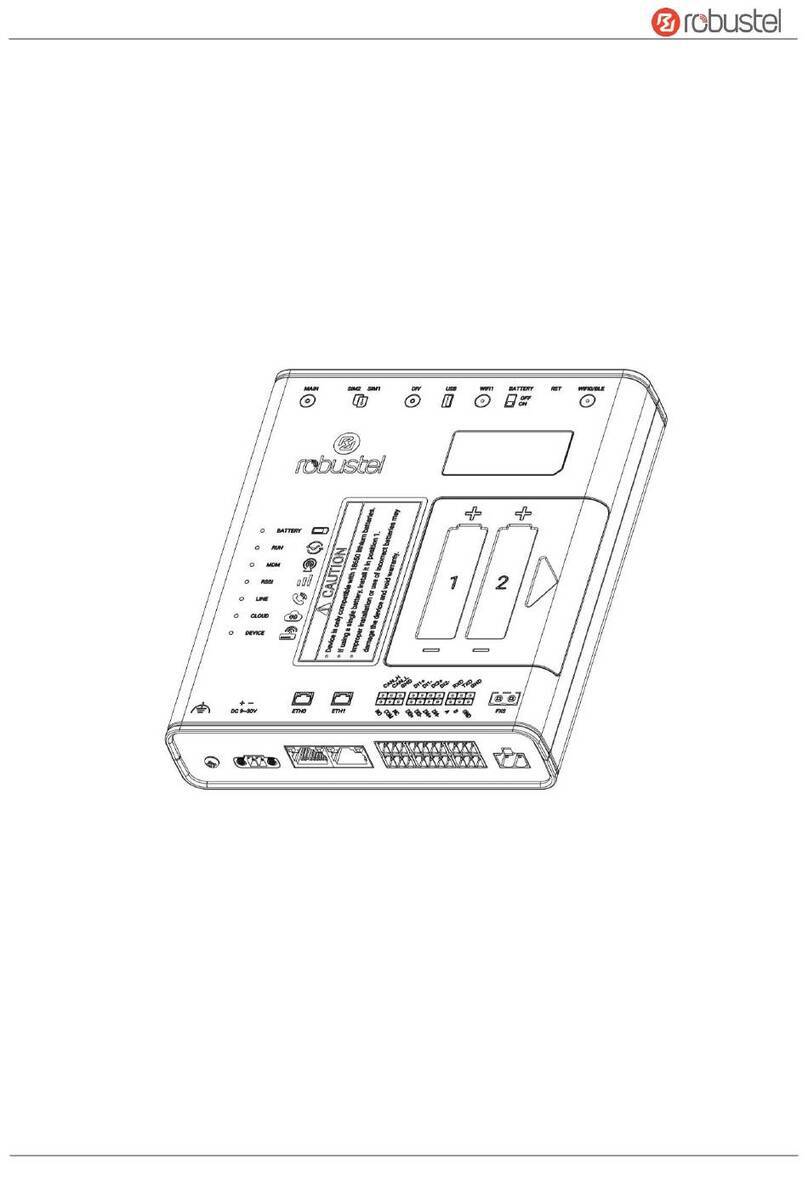 Robustel EV8100 User manual