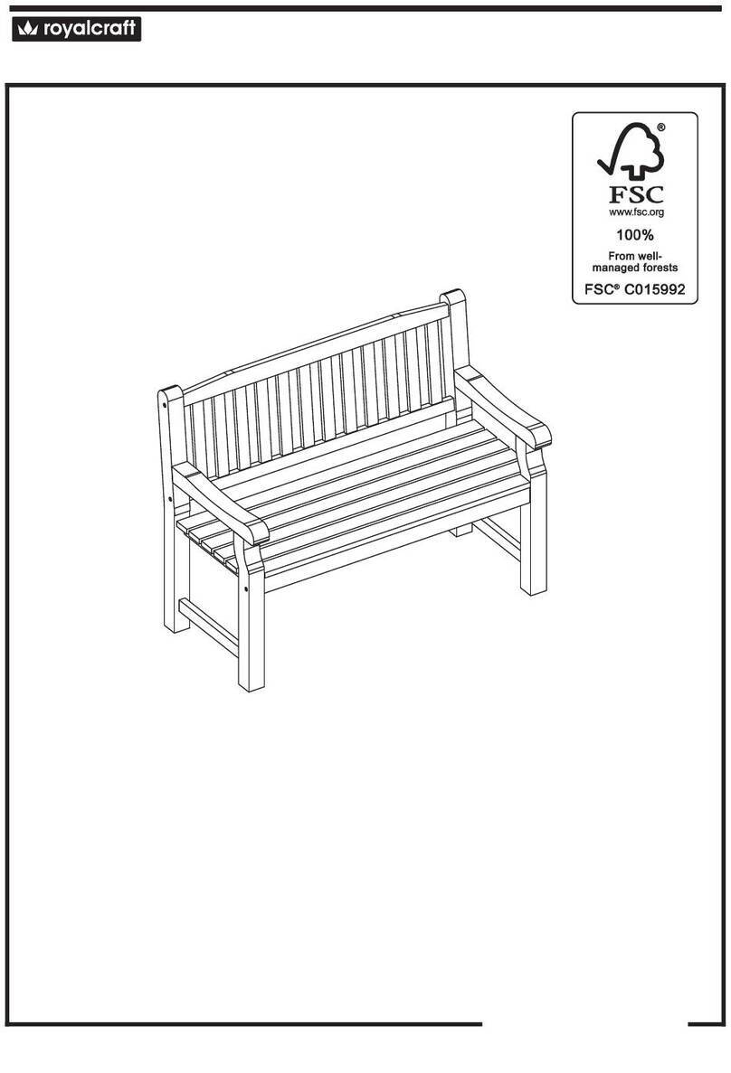 Royalcraft Turnbury FSC110206 Assembly instructions