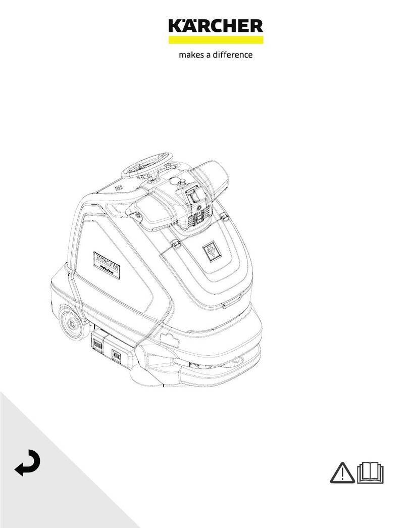 Kärcher Chariot CV 60/1 RS KIRA Autonomous User manual