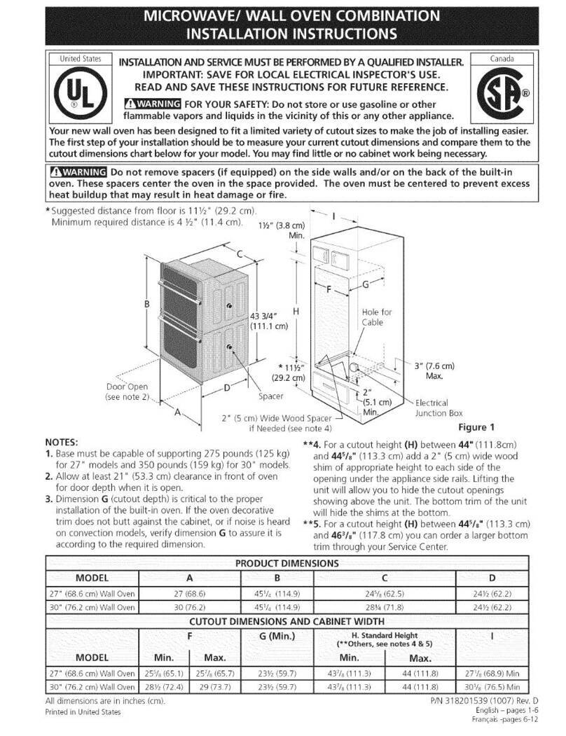 Electrolux EW30MC65JW2 User manual