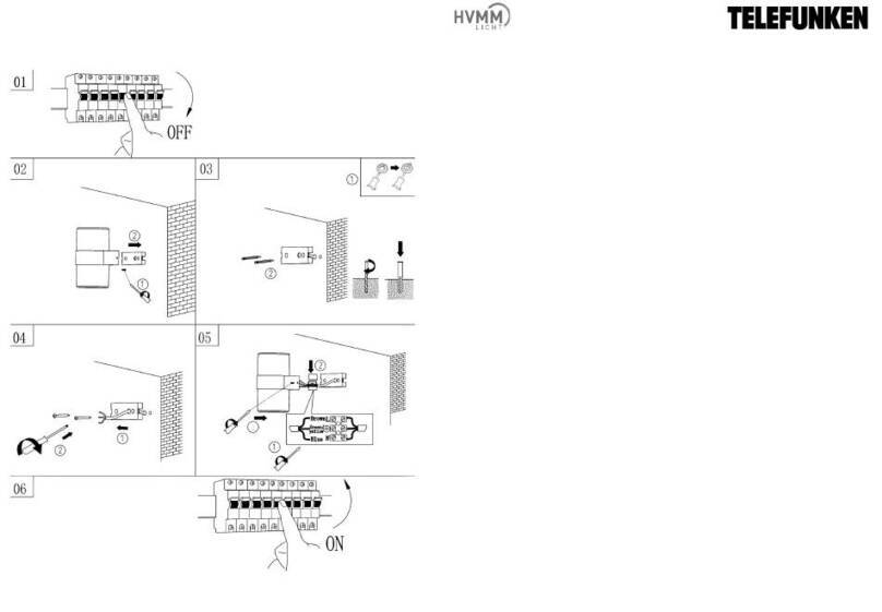 Telefunken Cludu Mounting instructions Telefunken Cludu Mounting instructions