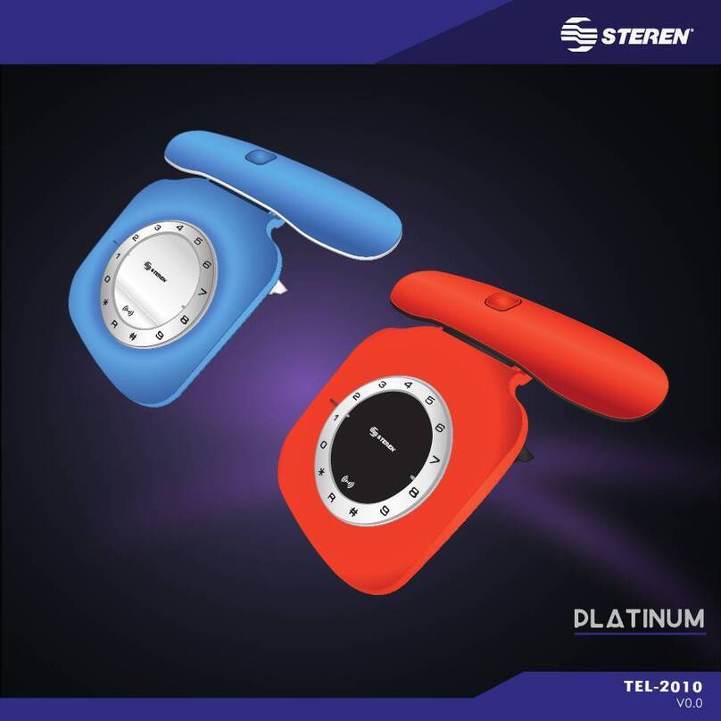 Steren PLATINUM TEL-2010 quick guide