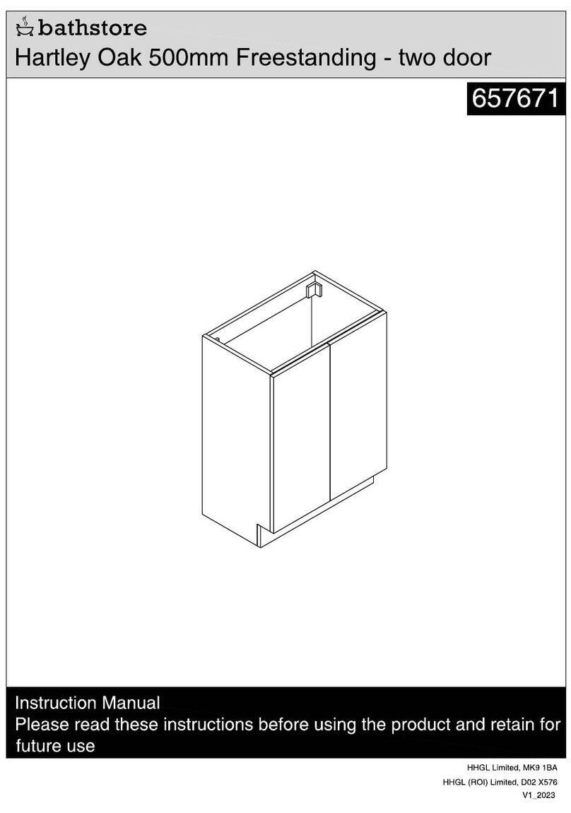 bathstore Hartley 657671 manual bathstore Hartley 657671 manual