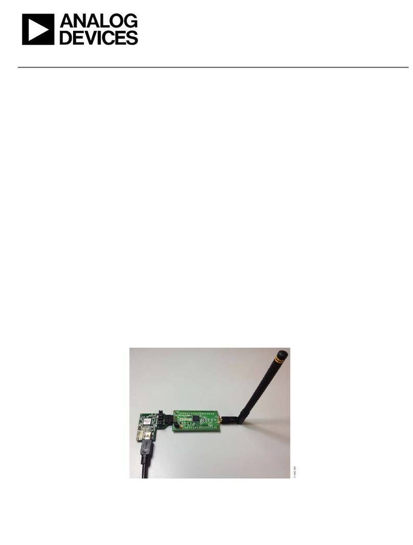 Analog Devices EV-ADUCRF101 User manual