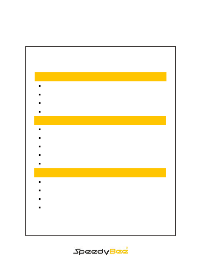 SpeedyBee F7 V3 BL32 50A 30x30 Stack user manual SpeedyBee F7 V3 BL32 50A 30x30 Stack user manual
