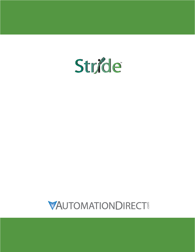 Automationdirect.com Stride SE3 Series user manual Automationdirect.com Stride SE3 Series user manual