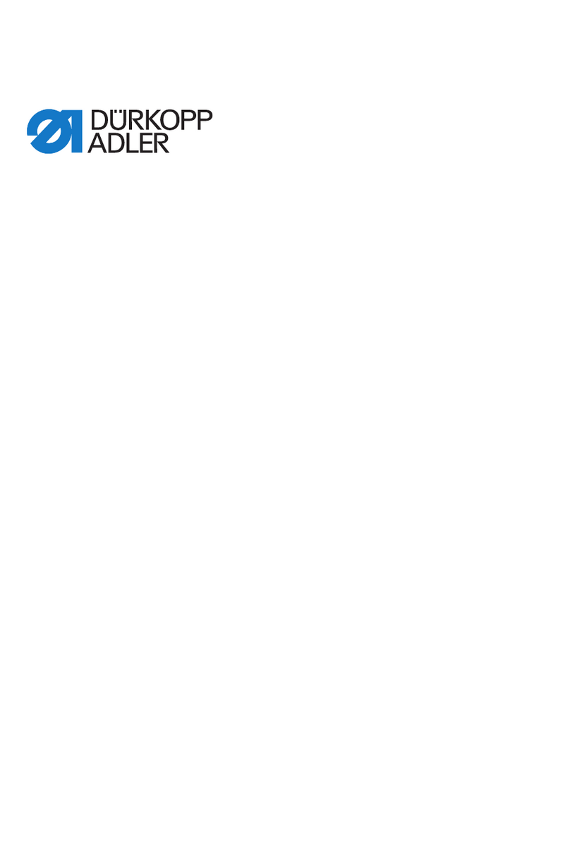 Dürkopp Adler D869 e-con Service instructions
