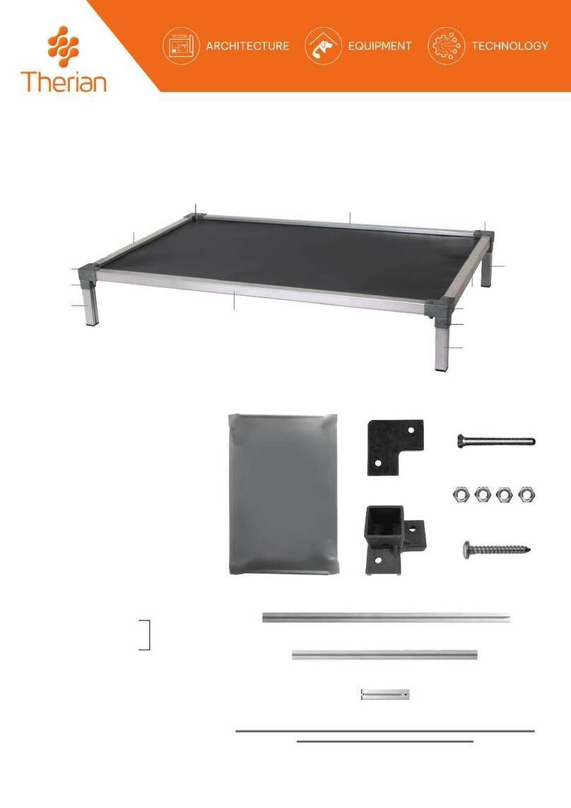 Therian Cambridge Dog Bed Assembly instructions